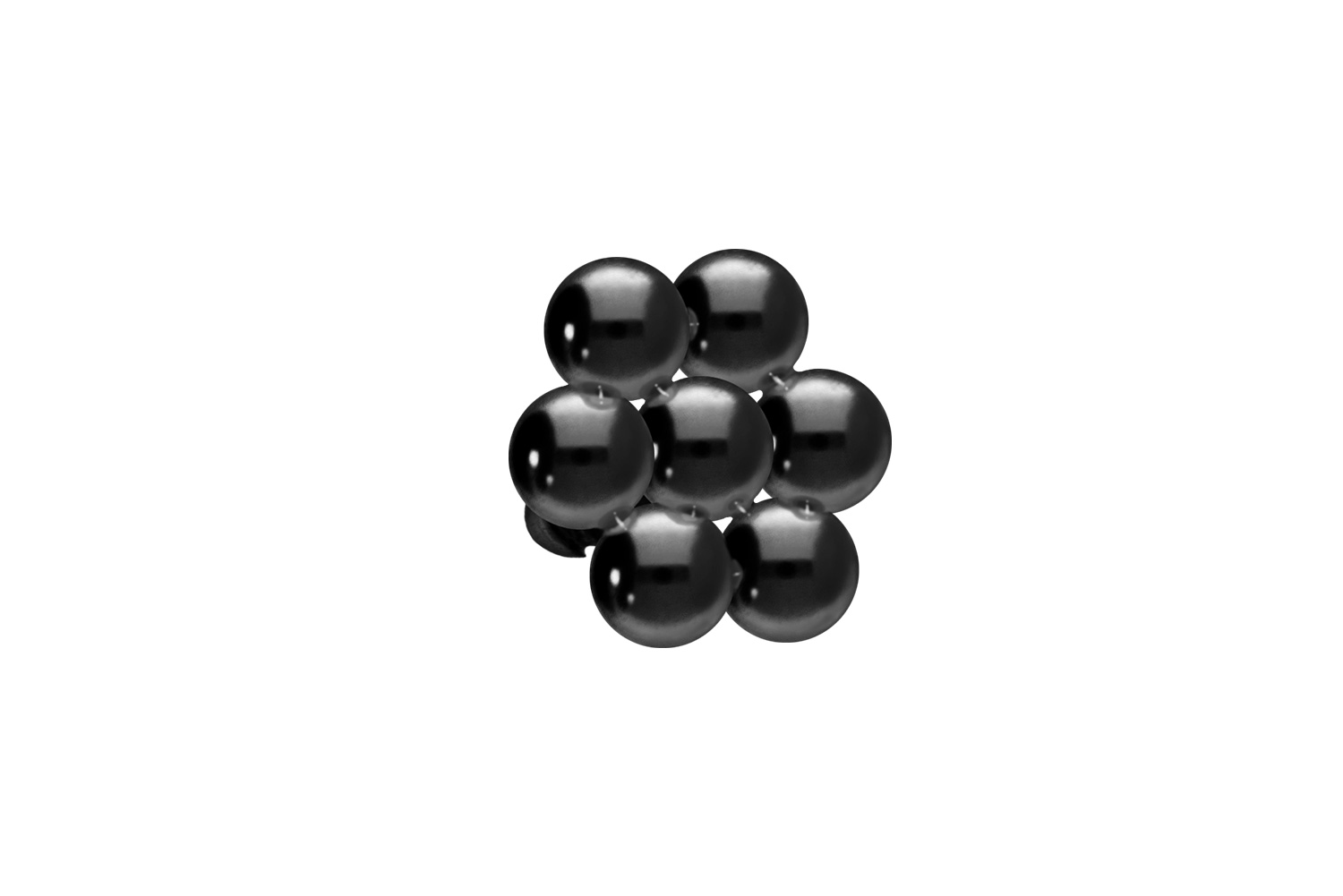 Titan Schraubaufsatz mit Außengewinde KUGELSECHSECK ++SALE++ von Piercingline